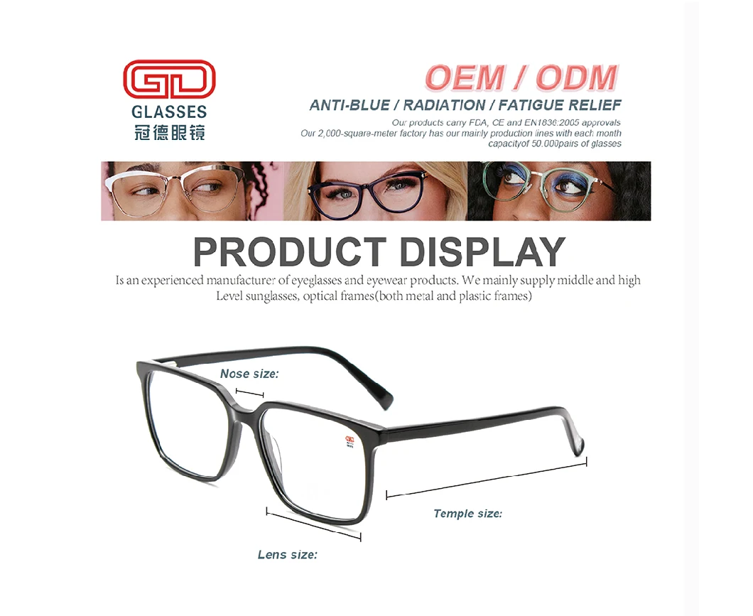 Gd Best Hot Selling Cat Eye Glasses Fashion Metal Optical Frames Women New Design Cateye Wholesale Trendy